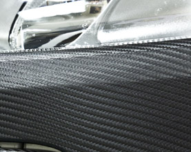 Carbon Fibre Polymeric Detailing Vehicle Wrapping Vinyls