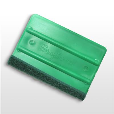 Grafitack green squeegee with velcro strip