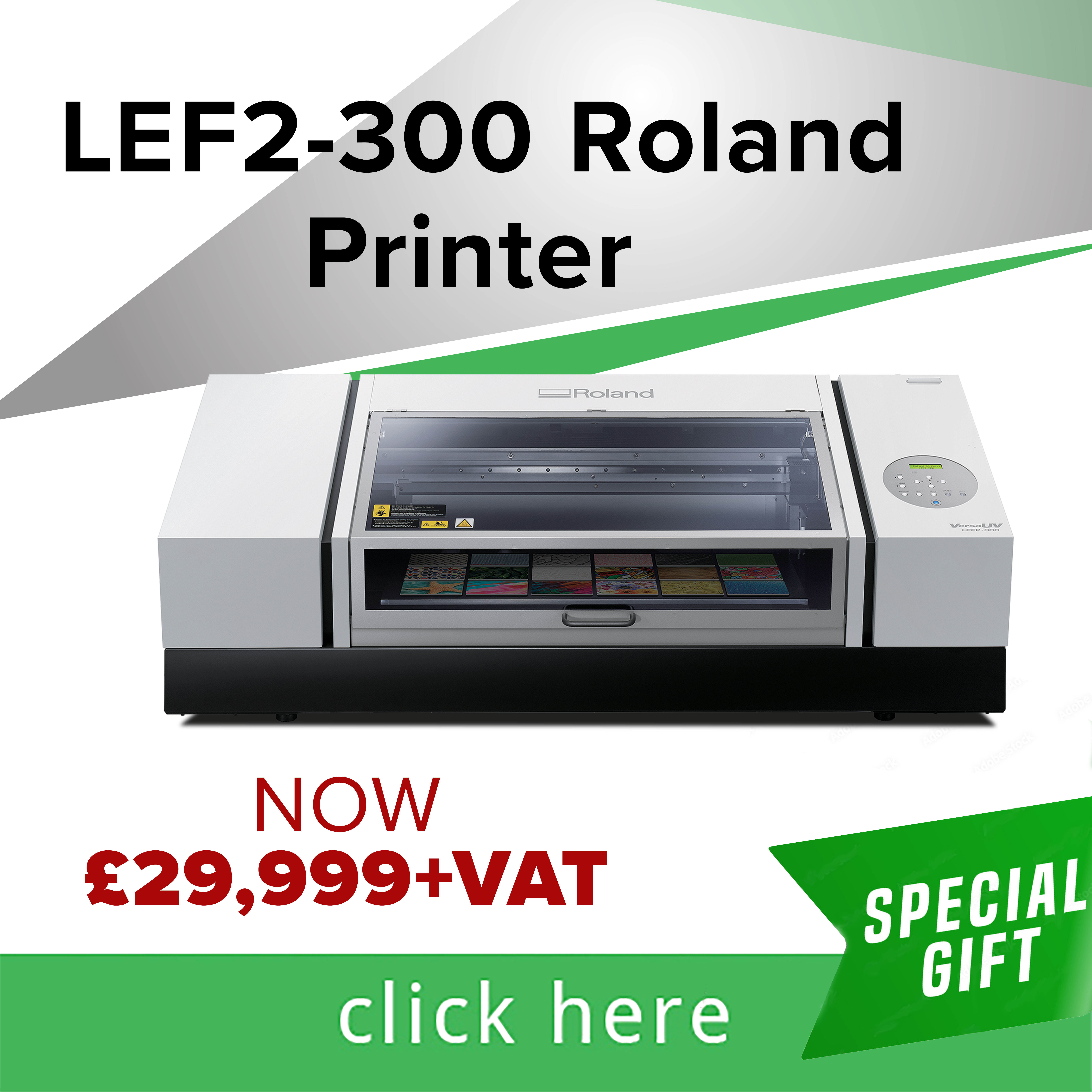 Roland LEF2-300 UV Printer 