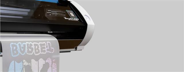 Roland VersaStudio BN-20D Direct to Film Printer Cutter Bundle with Floor  Stand, Ink Set, and Powder