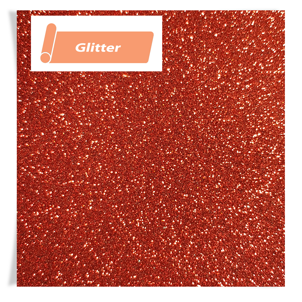 A4 Sheet Siser Glitter Red
