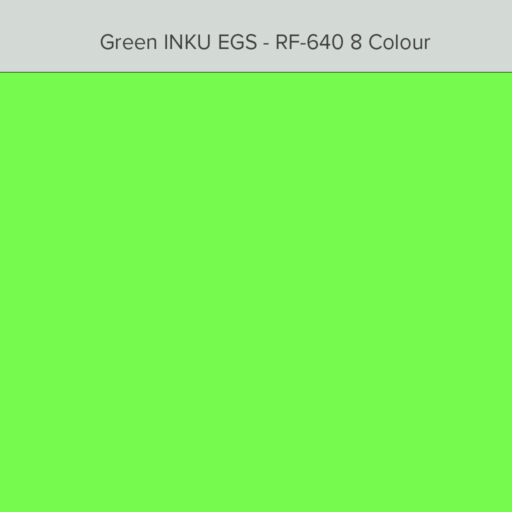 Roland INKU EGS Ink Green 500ml (RF-640 8 Colour Printer)