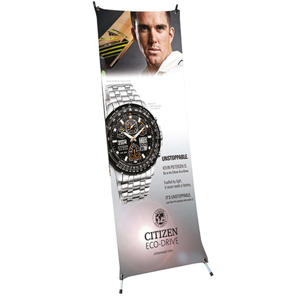 X Banner Stand 600mm x 1600mm