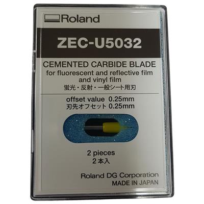 Roland Cemented Carbide Blade ZEC-U5032 for vinyl (Pack of 2)