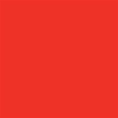 12-1338 Red Orange Gloss 8 Year Permanent Adhesive 1220mm