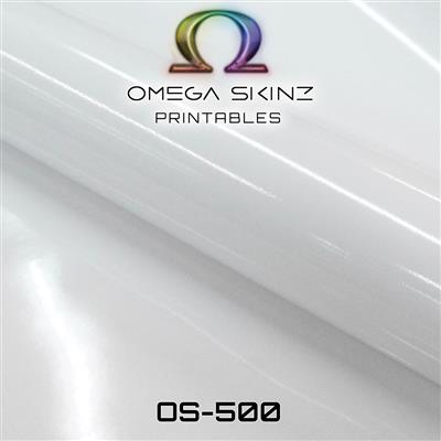 60-OS-500 Omega Skinz White Wonder Printable 1525mm x 5 Metre Roll