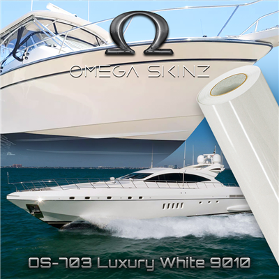 60-OS-703 Omega Skinz Luxury White 9010 Gloss 1525mm