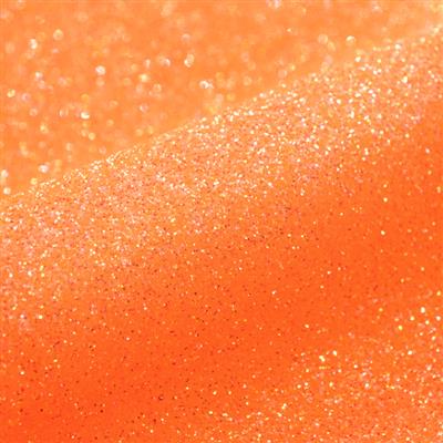 A4 Sheet Siser Glitter Neon Orange