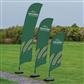 Feather Flying Banner Stand 2.49m