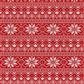 500-EasyPattern Christmas Sweater Red 456mm x 1 Metre